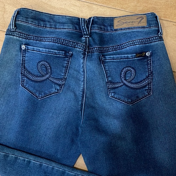 Seven7 Girlfriend Capri Jeans Size 4 - Picture 5 of 5